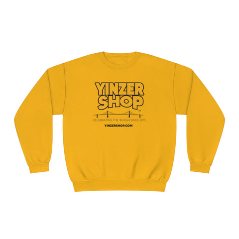 YinzerShop Serving Since 2015 - Jerzees 562MR Unisex NuBlend® Crewneck Sweatshirt Sweatshirt Printify Gold S