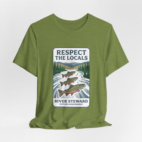 Respect the Locals River Steward Tee | Protect Our National Parks, Vintage Outdoor