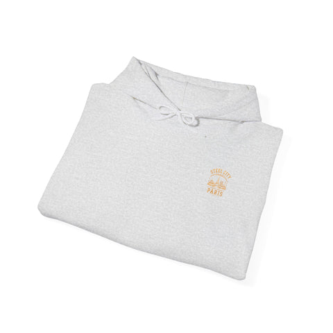 Steel City Paris - Unisex Heavy Blend™ Hooded Sweatshirt (Design on Back)