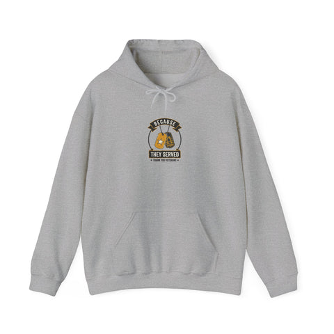 They Served Dog Tags Hoodie | Veterans Day, Military Tribute