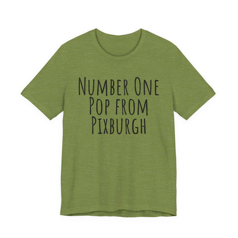 Number One Pop From Pixburgh - Unisex Jersey Short Sleeve Tee