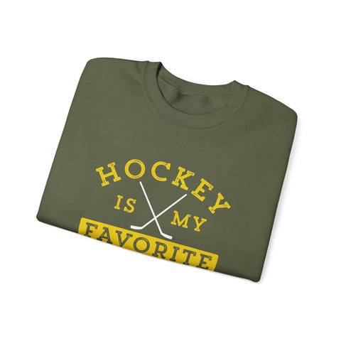 Hockey Is My Favorite Season - Heavy Blend™ Crewneck Sweatshirt