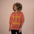 El Estándar  Es  ElEstándar - The Standard is the Standard - Español Series - Bold - Champion Crewneck Sweatshirt Sweatshirt Printify   