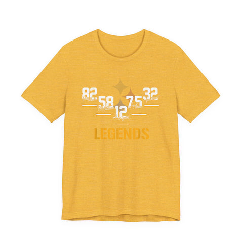 Pittsburgh Football Legends - Unisex Jersey Short Sleeve Tee