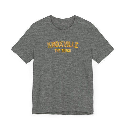 Knoxville - The Burgh Neighborhood Series - Unisex Jersey Short Sleeve Tee T-Shirt Printify Deep Heather XS