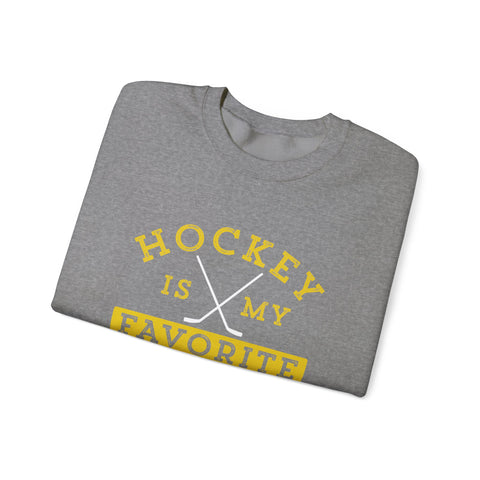 Hockey Is My Favorite Season - Heavy Blend™ Crewneck Sweatshirt