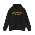 Allegheny West - The 'Burgh Neighborhood Series - Unisex Heavy Blend™ Hooded Sweatshirt Hoodie Printify Black S