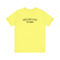 Highland Park  - The Burgh Neighborhood Series - Unisex Jersey Short Sleeve Tee T-Shirt Printify Yellow S 