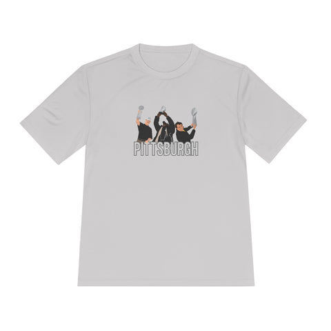 Pittsburgh Champion Coaches - Sport-Tek Unisex Moisture Wicking Tee