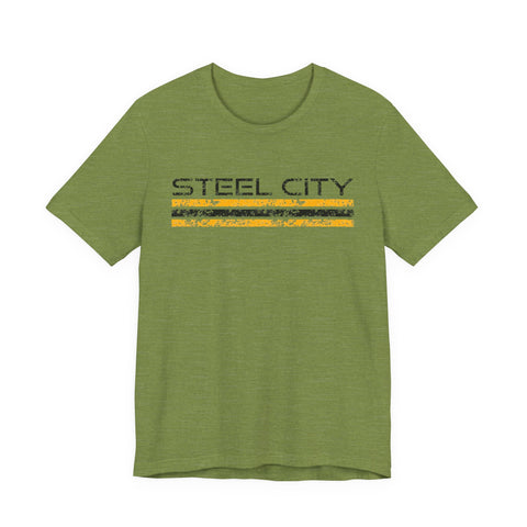 Vintage Steel City - Unisex Jersey Short Sleeve Tee