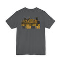 Four One Two Skyline - 412 Series - Pittsburgh T-Shirt - PRINT ON BACK - Unisex bella+canvas 3001 Short Sleeve Tee T-Shirt Printify   