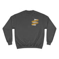 The Standard Is The Standard - Banner - Champion Crewneck Sweatshirt Sweatshirt Printify Charcoal Heather S 