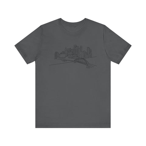 Pittsburgh Skyline Short Sleeve T-Shirt