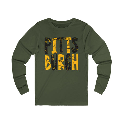 Pittsburgh Graphic Unisex Jersey Long Sleeve Tee