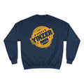 Certified Yinzer - Champion Crewneck Sweatshirt Sweatshirt Printify Navy S 