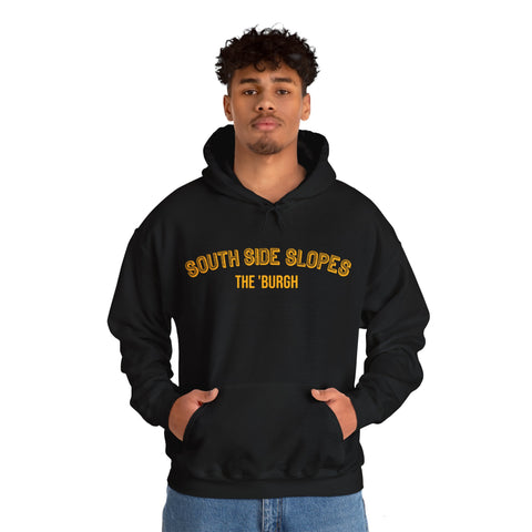 South Side Slopes - The 'Burgh Neighborhood Series - Unisex Heavy Blend™ Hooded Sweatshirt