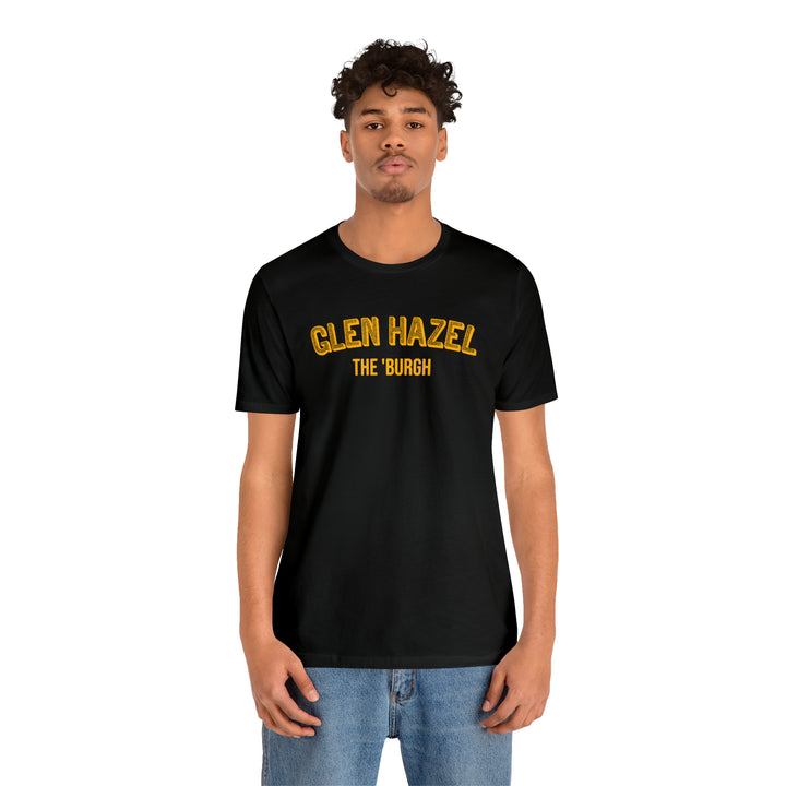 Glen Hazel  - The Burgh Neighborhood Series - Unisex Jersey Short Sleeve Tee T-Shirt Printify   