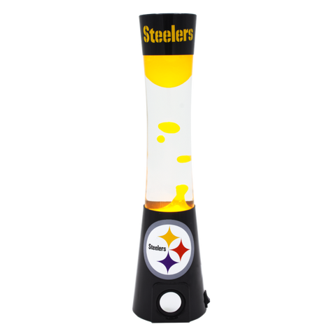 Pittsburgh Steelers Lava Lamp Wireless Speaker Table Lamp Lamp Turnovers Inc