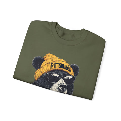 Pittsburgh Bear - Heavy Blend™ Crewneck Sweatshirt