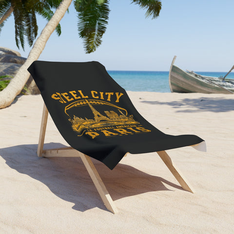 Steel City Paris - Beach Towel