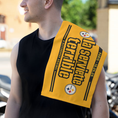 Pittsburgh Steelers French Towel – "La Serviette Terrible"