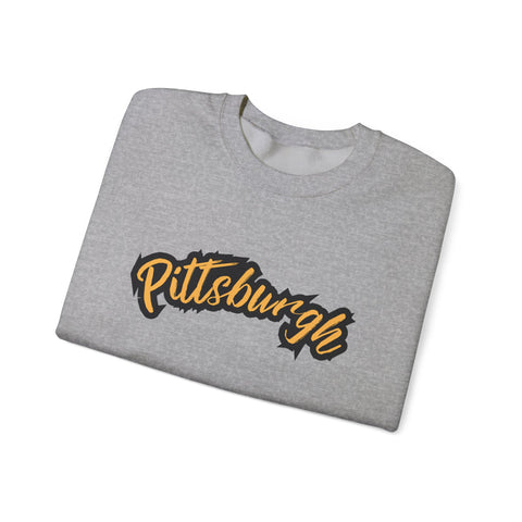 Jagged Pittsburgh Heavy Blend™ Crewneck Sweatshirt