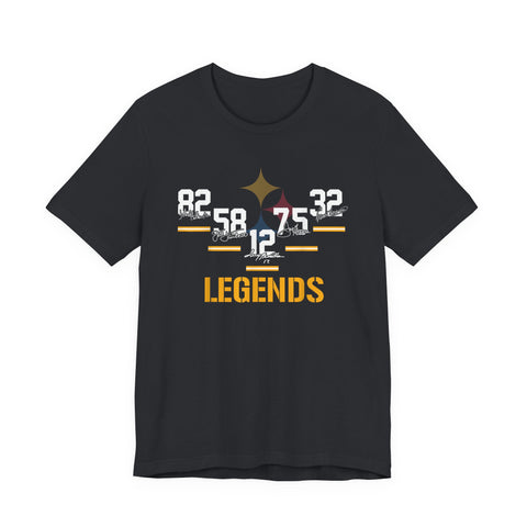 Pittsburgh Football Legends - Unisex Jersey Short Sleeve Tee