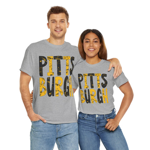Painted Pittsburgh - Unisex Heavy Cotton Tee