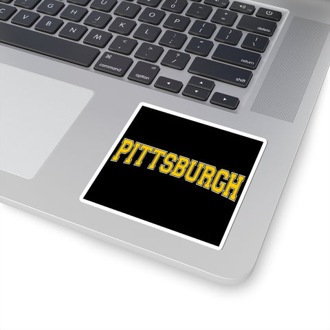 Pittsburgh Varsity Letters Block Stickers