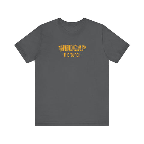 Windgap - The Burgh Neighborhood Series - Unisex Jersey Short Sleeve Tee T-Shirt Printify Asphalt S