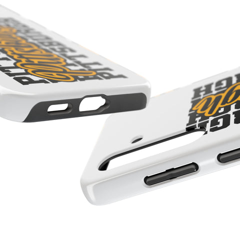 Pittsburgh Typography - iPhone Phone Case Mate Tough