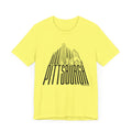 Steel Building Pittsburgh T-Shirt - Unisex bella+canvas 3001 Short Sleeve Tee T-Shirt Printify   