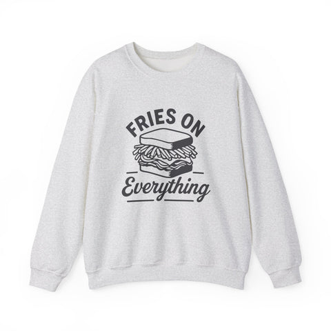 Fries on Everything - Heavy Blend™ Crewneck Sweatshirt