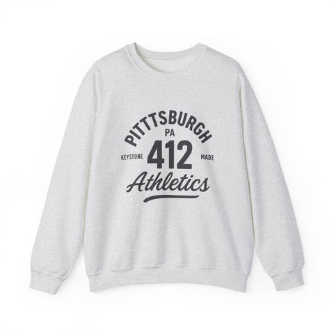Heavy Blend Sweatshirt - 412 Keystone Made Classic Fit Crewneck Sweatshirt