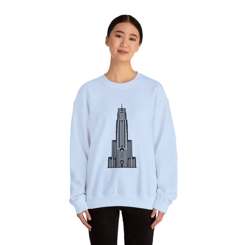 Pitt Cathedral of Learning - Heavy Blend™ Crewneck Sweatshirt