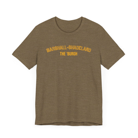 Marshall-Shadeland - The Burgh Neighborhood Series - Unisex Jersey Short Sleeve Tee T-Shirt Printify   