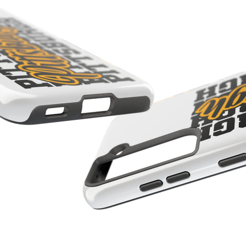 Pittsburgh Typography - iPhone Phone Case Mate Tough