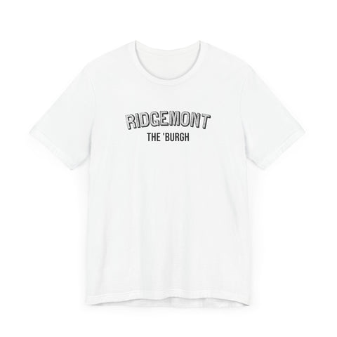 Ridgemont - The Burgh Neighborhood Series - Unisex Jersey Short Sleeve Tee T-Shirt Printify   