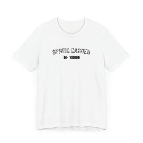 Spring Garden - The Burgh Neighborhood Series - Unisex Jersey Short Sleeve Tee T-Shirt Printify   