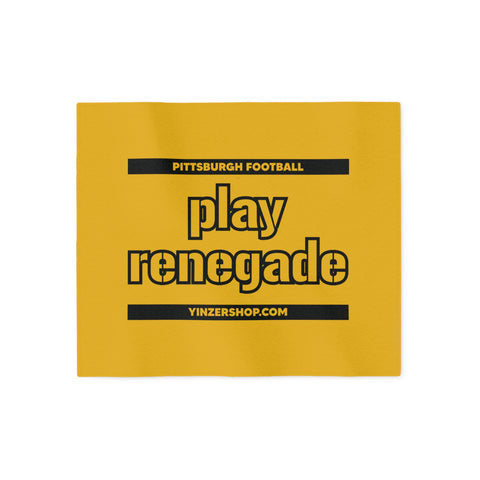 Play Renegade - TT Style - Sweatshirt Blanket Home Decor Printify   