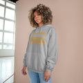 Three Rivers Stadium - Retro Schematic - Champion Hoodie Hoodie Printify   