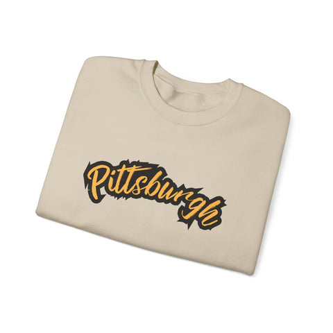 Jagged Pittsburgh Heavy Blend™ Crewneck Sweatshirt