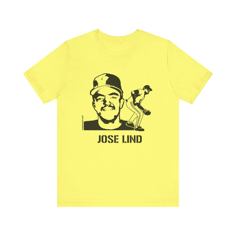 Jose Lind Legend T-Shirt - Unisex bella+canvas 3001 Short Sleeve Tee T-Shirt Printify Yellow S