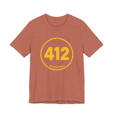 412 Stamp - Unisex Jersey Short Sleeve Tee