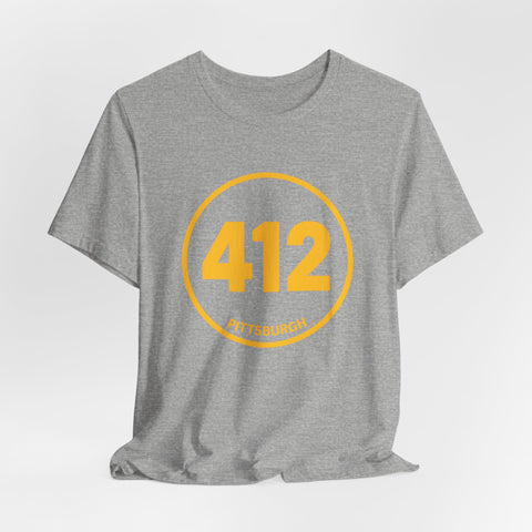 412 Stamp - Unisex Jersey Short Sleeve Tee