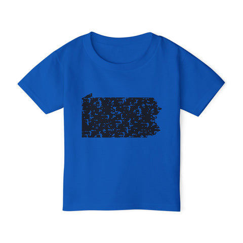 Pennsylvania Grunge - Toddler T-Shirt