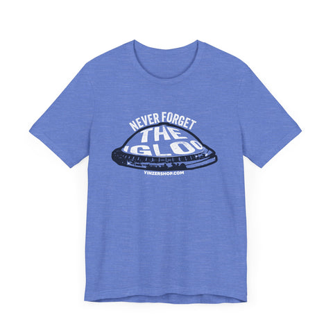 Never Forget The Igloo - Retro - Pittsburgh Hockey - Short Sleeve Tee