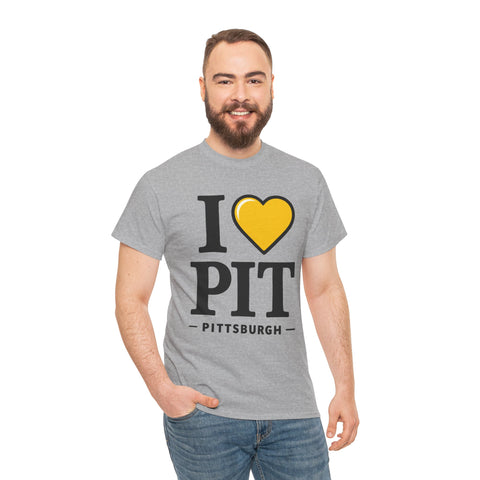 I Heart PIT - Unisex Heavy Cotton Tee