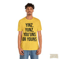 Pittsburgh Versions Of Yinz T-Shirt - Short Sleeve Tee T-Shirt Printify   