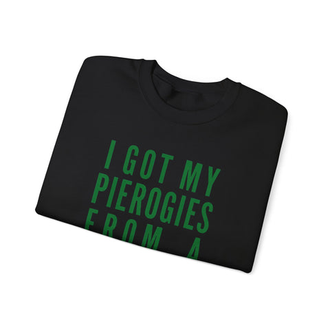 I Got My Pierogies From a Church in Pittsburgh - Gildan Heavy Blend™ Crewneck Sweatshirt